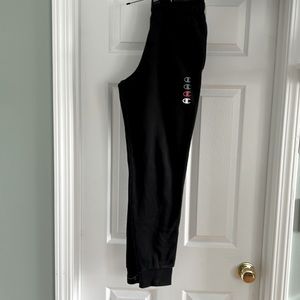 Men's champion sweatpants black size M